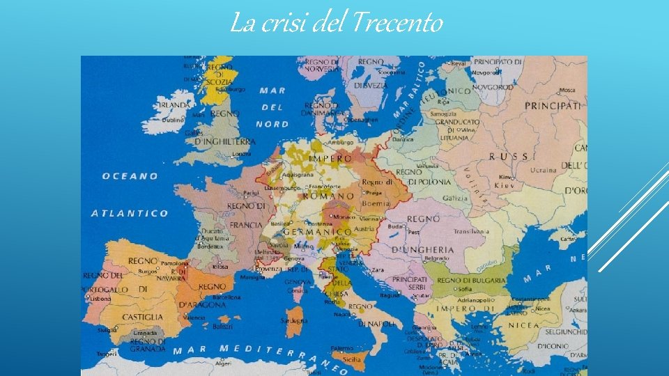 La crisi del Trecento 