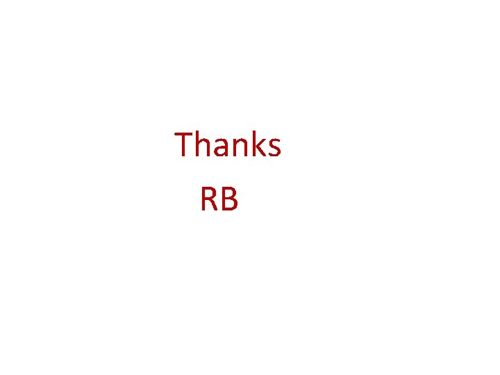 Thanks RB 