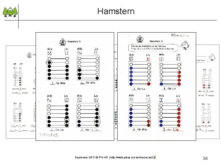 Hamstern September 2011 © PIK AS (http: //www. pikas. uni-dortmund. de/) 34 