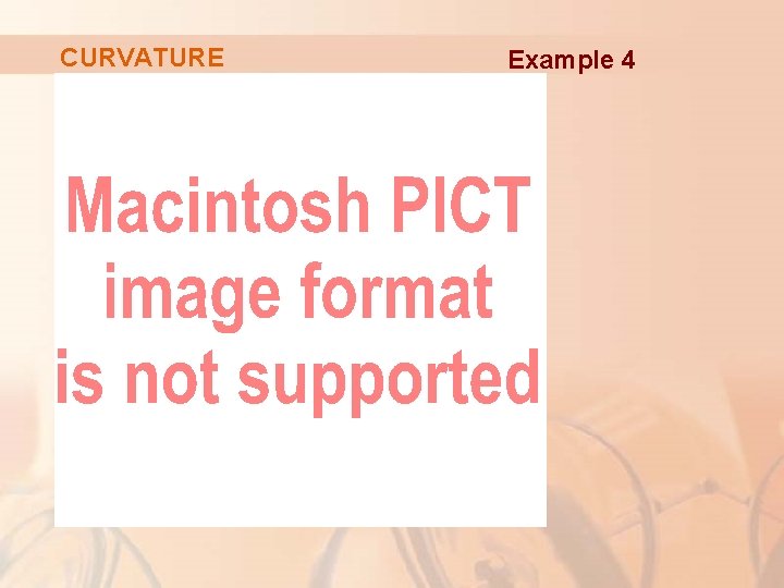 CURVATURE Example 4 