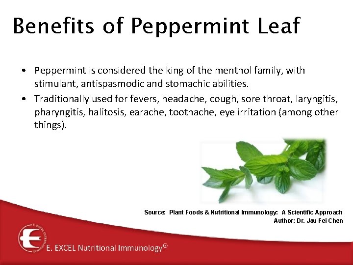 Benefits of Peppermint Leaf • Peppermint is considered the king of the menthol family, Benefits of Peppermint Leaf • Peppermint is considered the king of the menthol family,