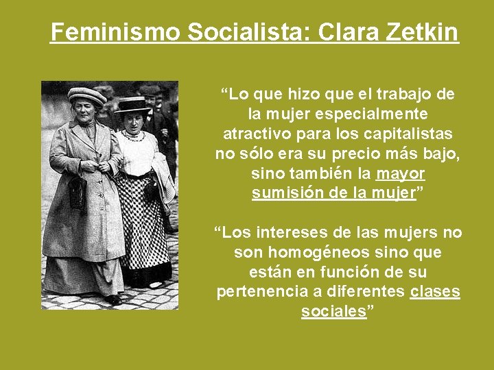 Feminismo Socialista: Clara Zetkin “Lo que hizo que el trabajo de la mujer especialmente