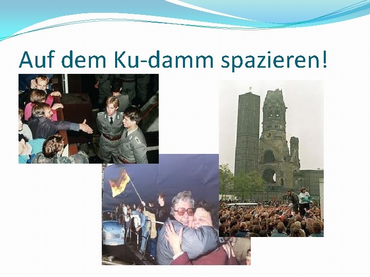 Auf dem Ku-damm spazieren! 