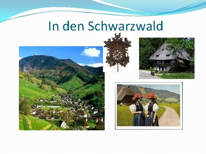 In den Schwarzwald 