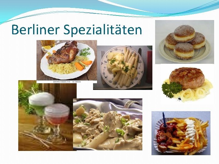 Berliner Spezialitäten 