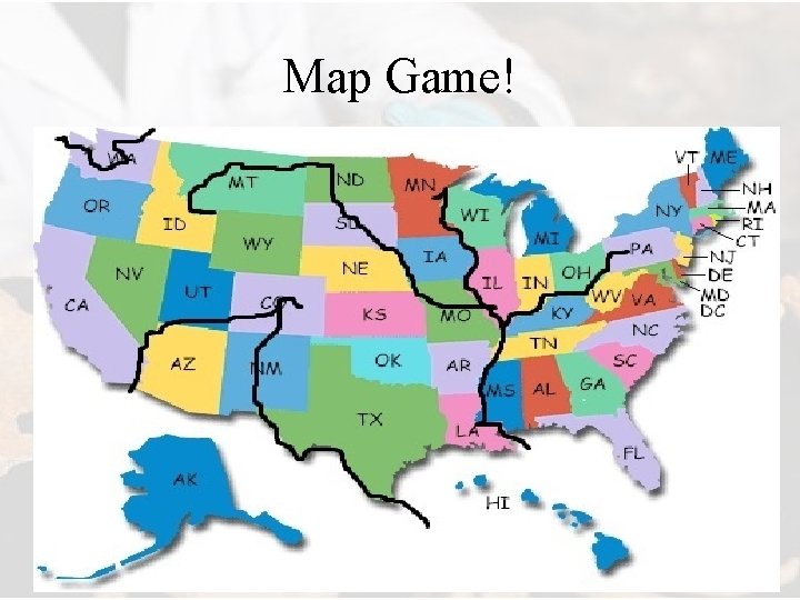 Map Game! 