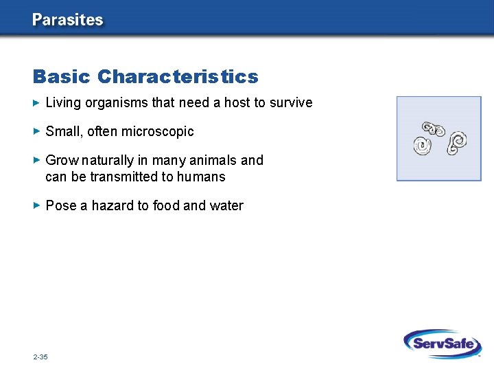 Basic Characteristics Living organisms that need a host to survive Small, often microscopic Grow