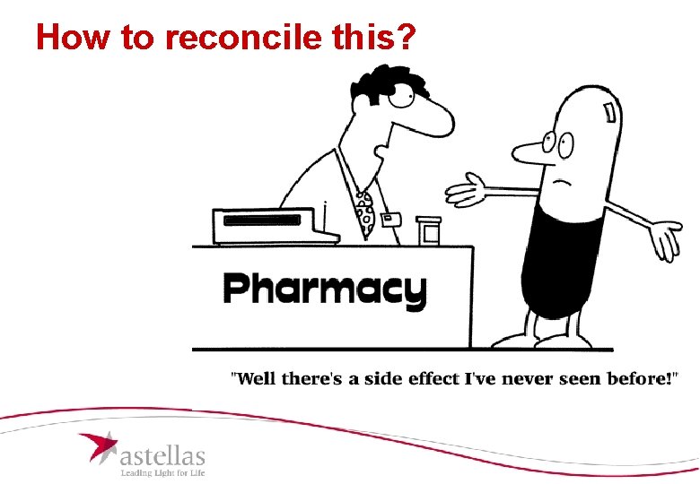 How to reconcile this? 2 How to reconcile this? 2
