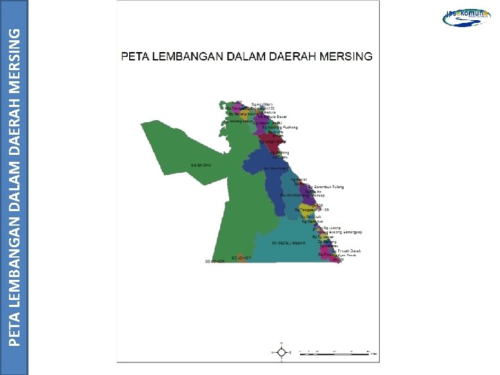 PETA LEMBANGAN DALAM DAERAH MERSING 