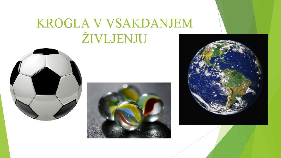 KROGLA V VSAKDANJEM ŽIVLJENJU 