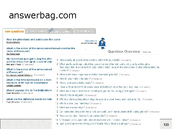 answerbag. com 133 