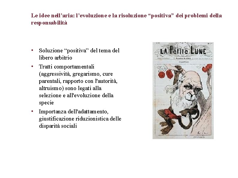 Le idee nell’aria: l’evoluzione e la risoluzione “positiva” dei problemi della responsabilità • Soluzione