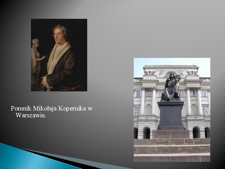 Pomnik Mikołaja Kopernika w Warszawie. Pomnik Mikołaja Kopernika w Warszawie.