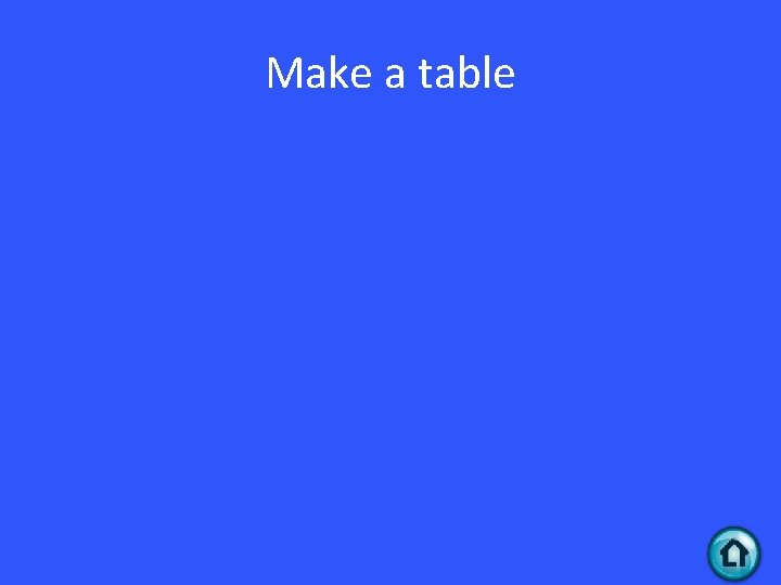 Make a table 