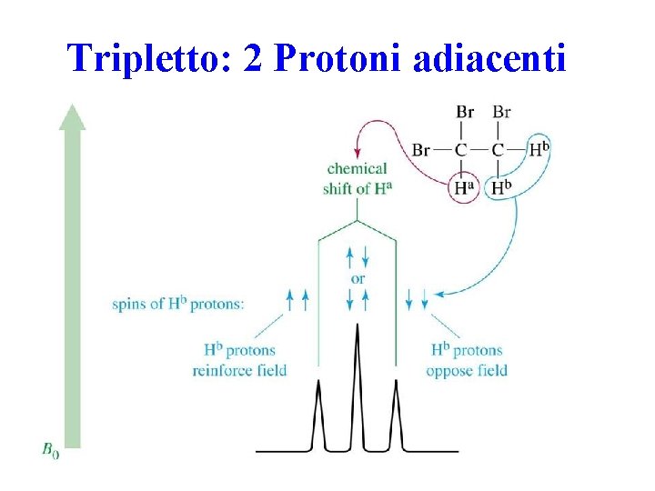 Tripletto: 2 Protoni adiacenti 