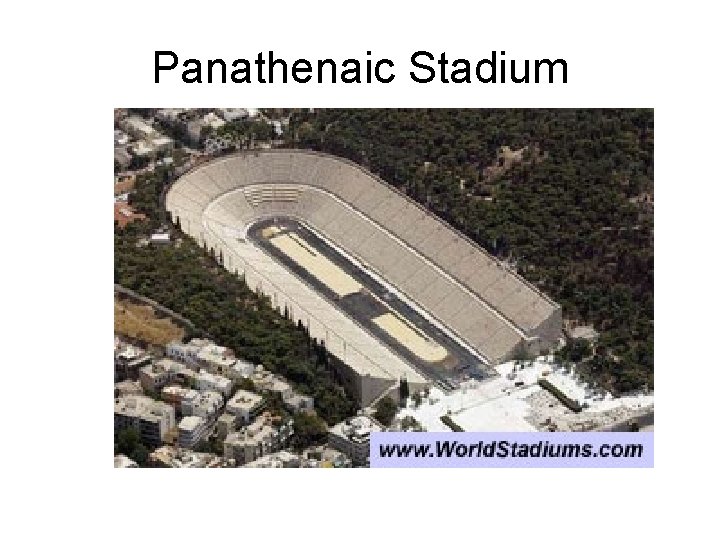 Panathenaic Stadium 