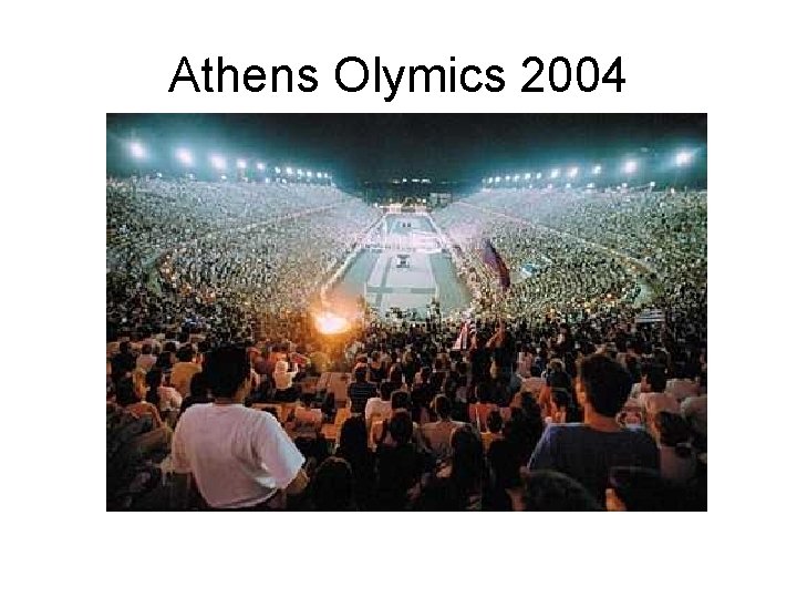 Athens Olymics 2004 