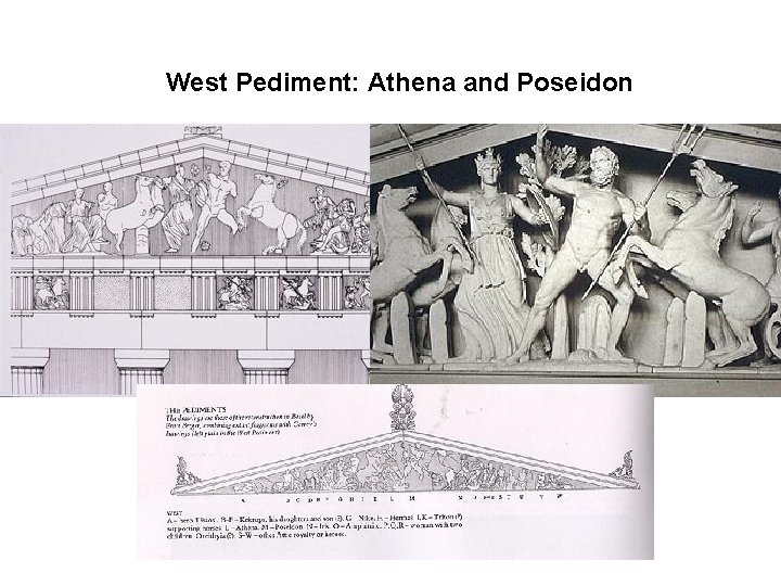 West Pediment: Athena and Poseidon 