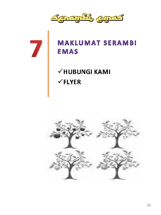 7 üHUBUNGI KAMI üFLYER 35 