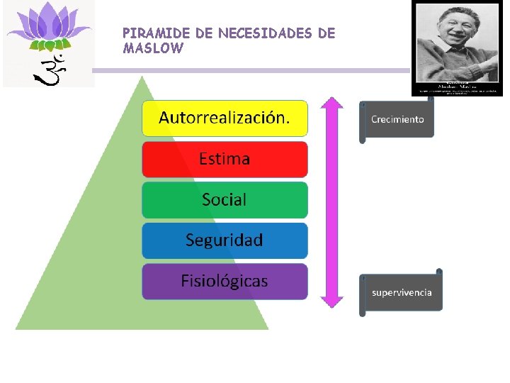 PIRAMIDE DE NECESIDADES DE MASLOW 