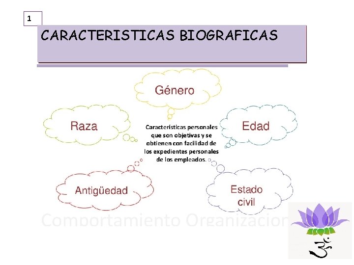 1 CARACTERISTICAS BIOGRAFICAS 