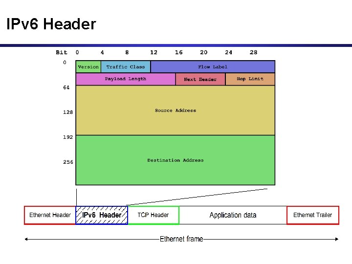 IPv 6 Header IPv 6 Header