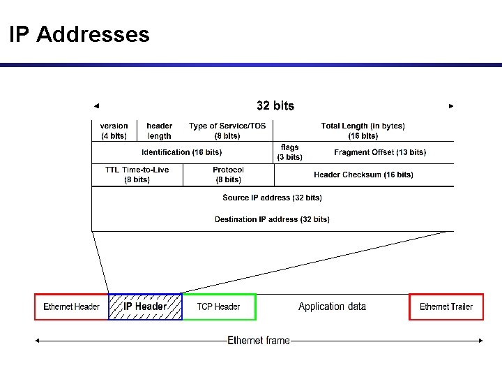 IP Addresses IP Addresses