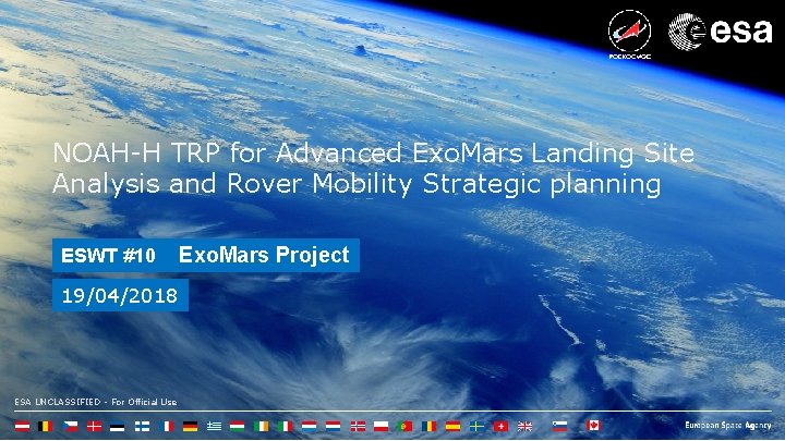 NOAH-H TRP for Advanced Exo. Mars Landing Site Analysis and Rover Mobility Strategic planning