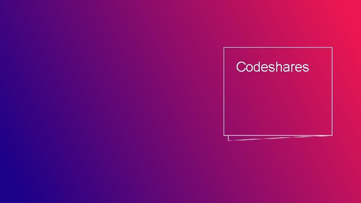 Codeshares 