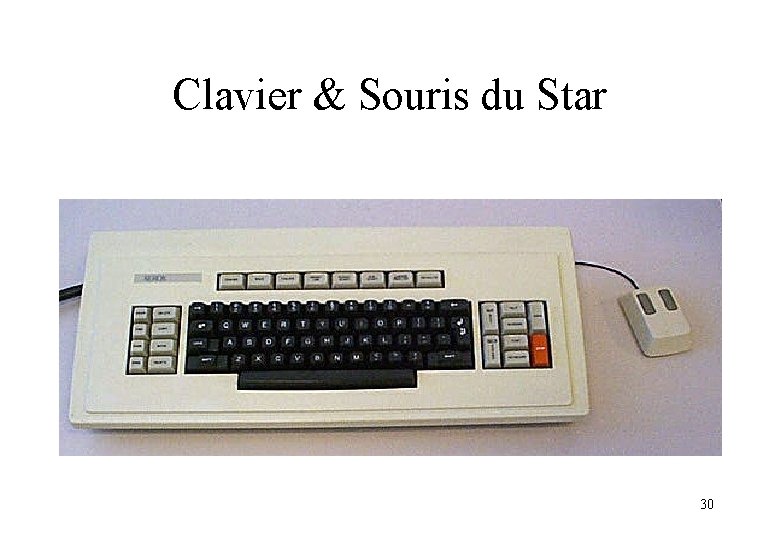 Clavier & Souris du Star 30 