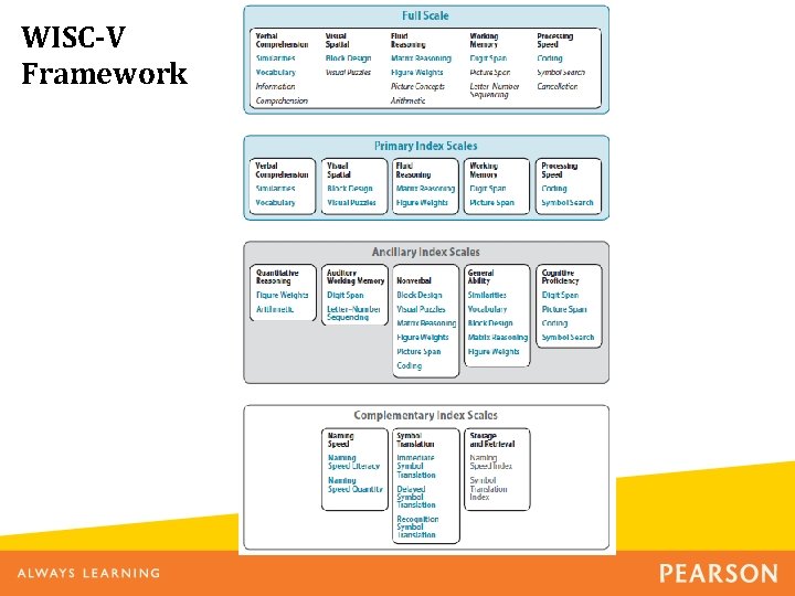 WISC-V Framework 