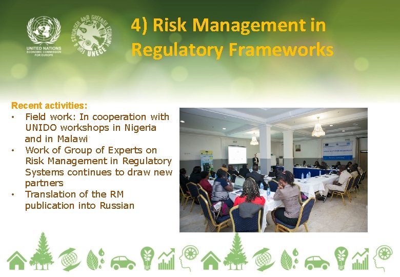 4) Risk Management in Regulatory Frameworks Recent activities: • Field work: In cooperation with 4) Risk Management in Regulatory Frameworks Recent activities: • Field work: In cooperation with