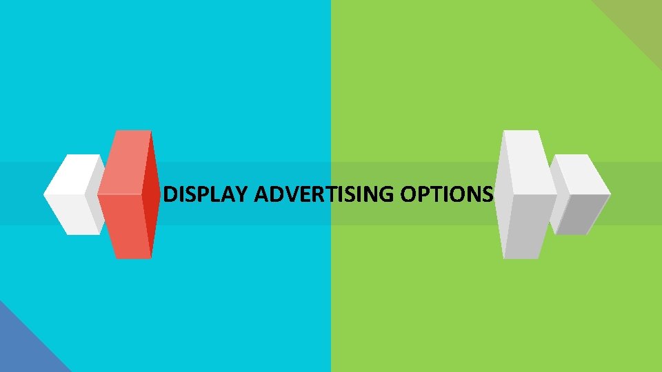 DISPLAY ADVERTISING OPTIONS 