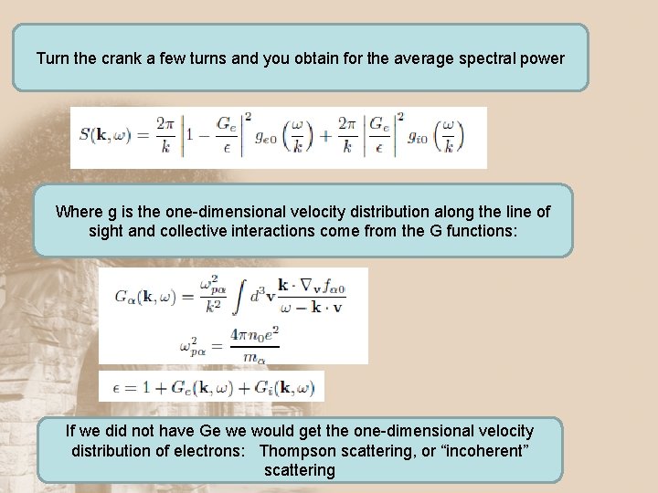 Turn the crank a few turns and you obtain for the average spectral power