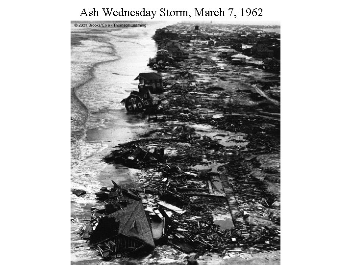 Ash Wednesday Storm, March 7, 1962 