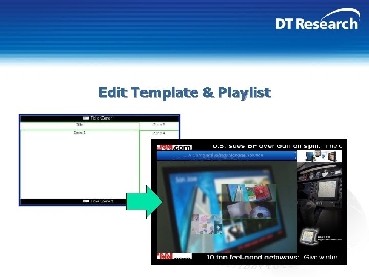 Edit Template & Playlist 