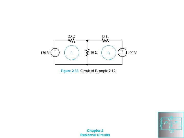 Chapter 2 Resistive Circuits 