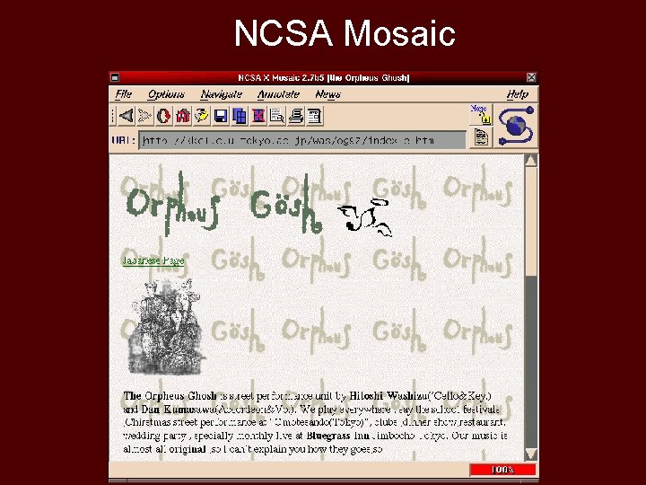 NCSA Mosaic 