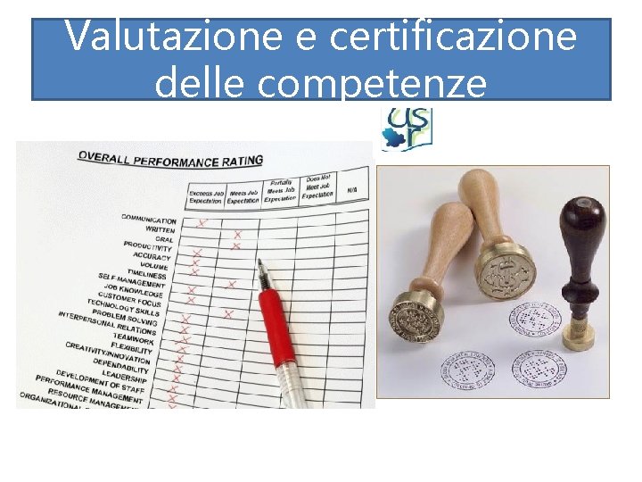 Valutazione e certificazione delle competenze • 