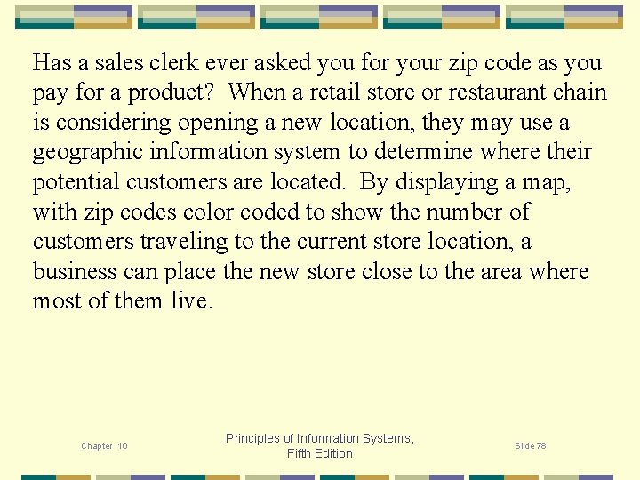 Has a sales clerk ever asked you for your zip code as you pay