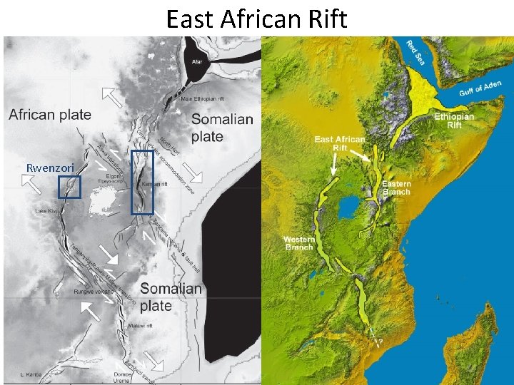 East African Rift Rwenzori 