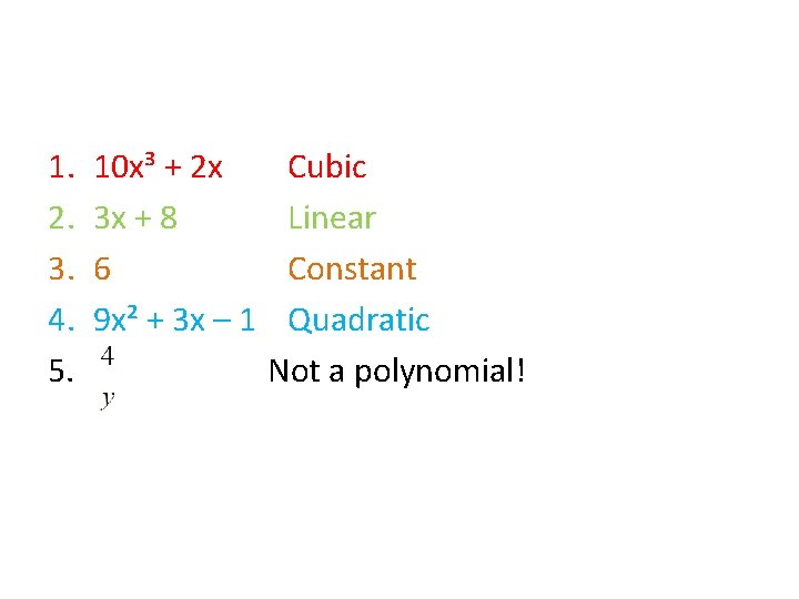 1. 2. 3. 4. 5. 10 x³ + 2 x 3 x + 8