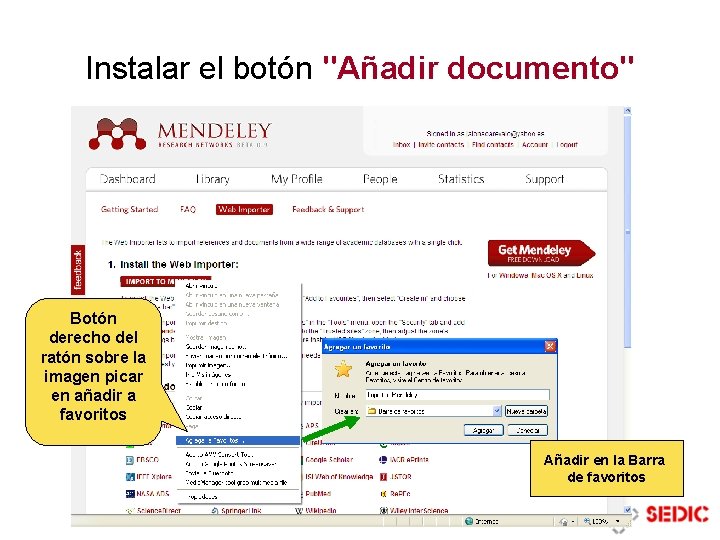 Instalar el botón "Añadir documento" Botón derecho del ratón sobre la imagen picar en Instalar el botón "Añadir documento" Botón derecho del ratón sobre la imagen picar en