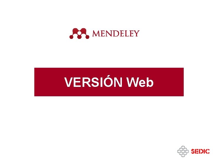 VERSIÓN Web VERSIÓN Web
