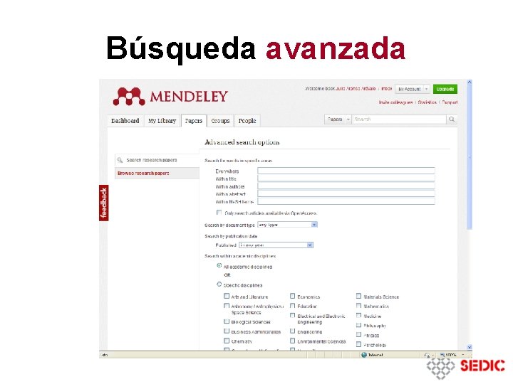 Búsqueda avanzada Búsqueda avanzada