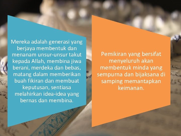 Membina Generasi Alquran 17 April 2015 27 Jamadilakhir