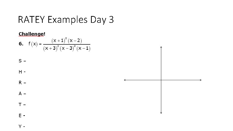 RATEY Examples Day 3 