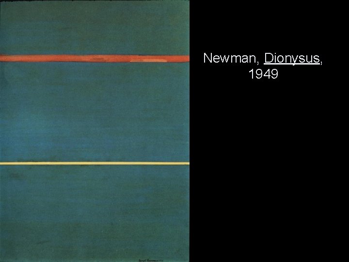 Newman, Dionysus, 1949 