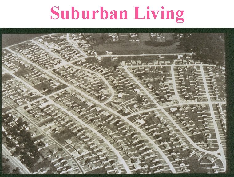 Suburban Living 