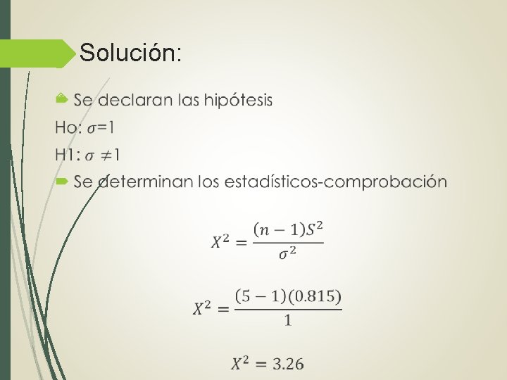 Solución: 